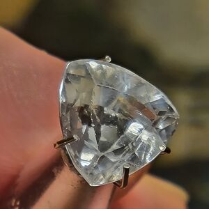 5.90 Cts Natural Aquamarine Trillion Cut Loose Gemstone 10x9.9x6.1mm